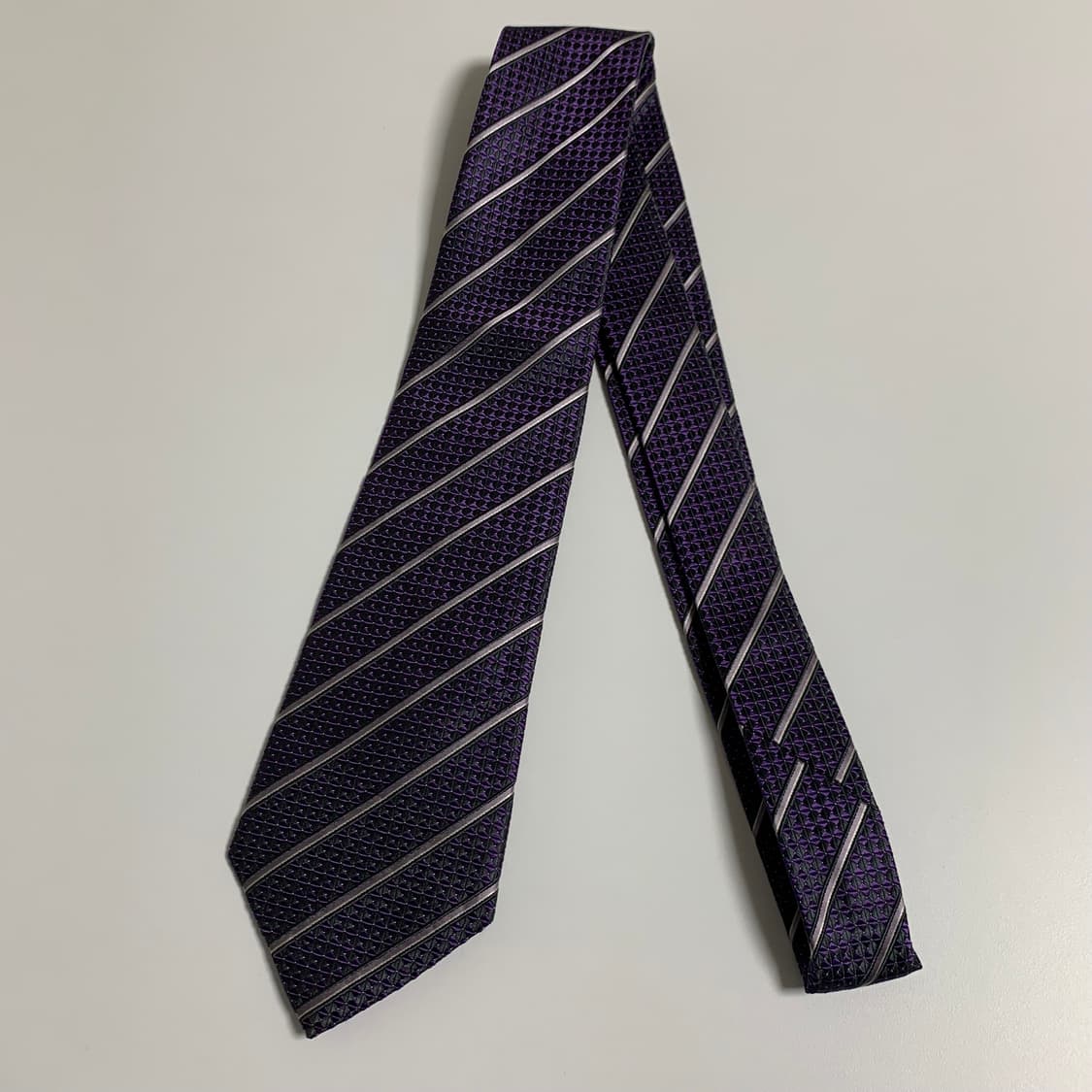 에르메네질도 제냐 이태리 신형라벨 명품넥타이 A+등급 최상급 스트라이프 상품이미지9