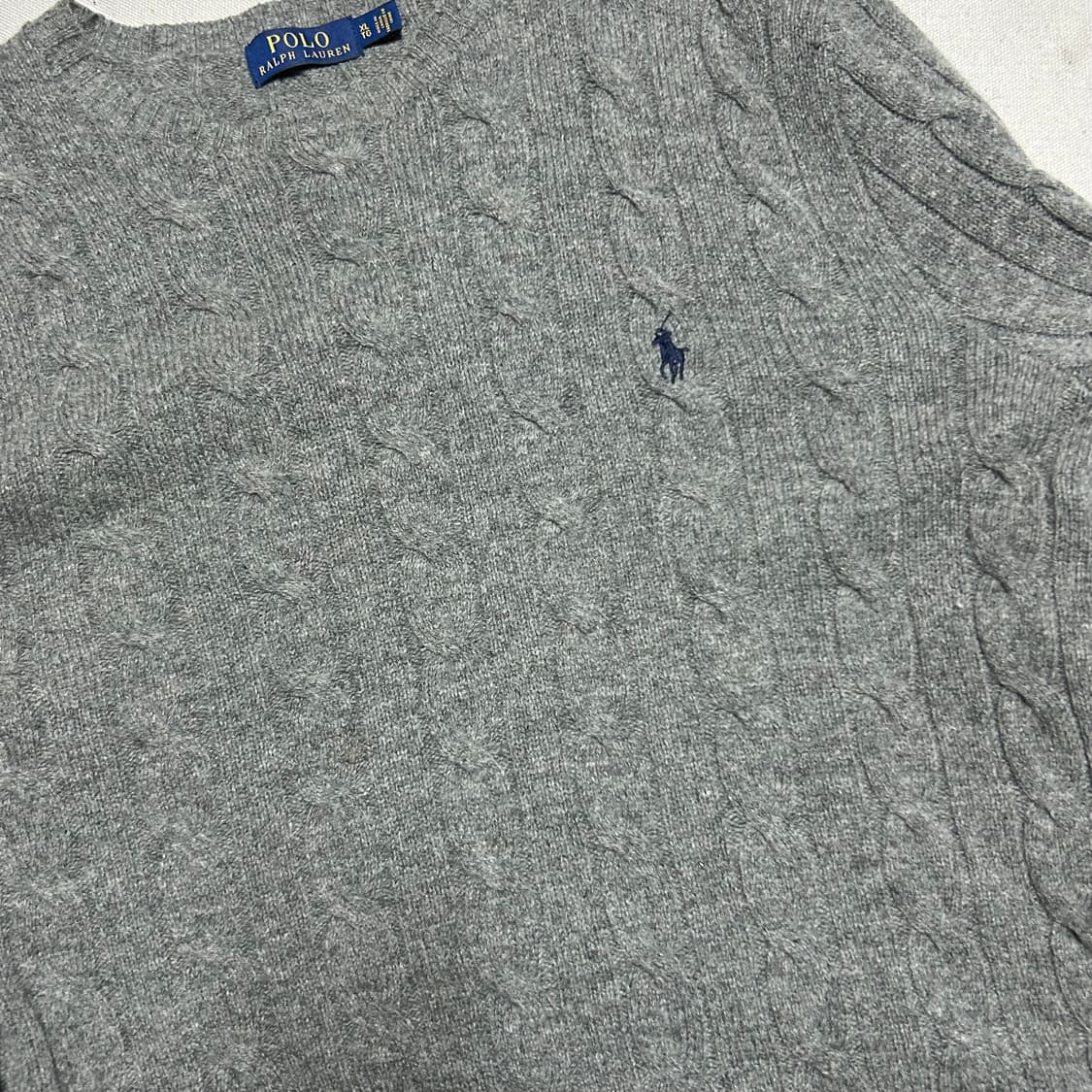 XL 폴로랄프로렌 메리노울 케이블 니트 상품이미지6