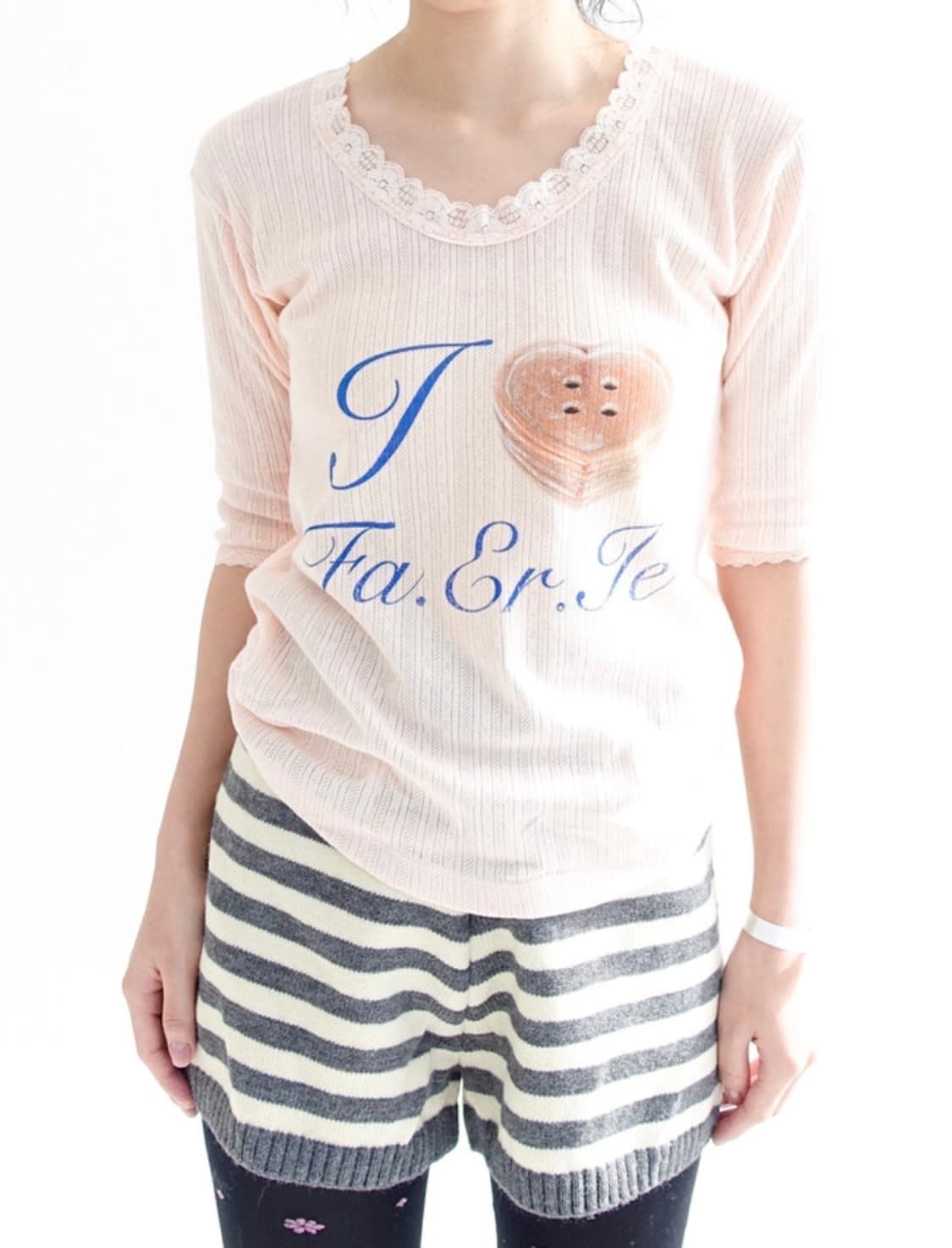 샵페어리 레이스티 핑크 상품이미지2