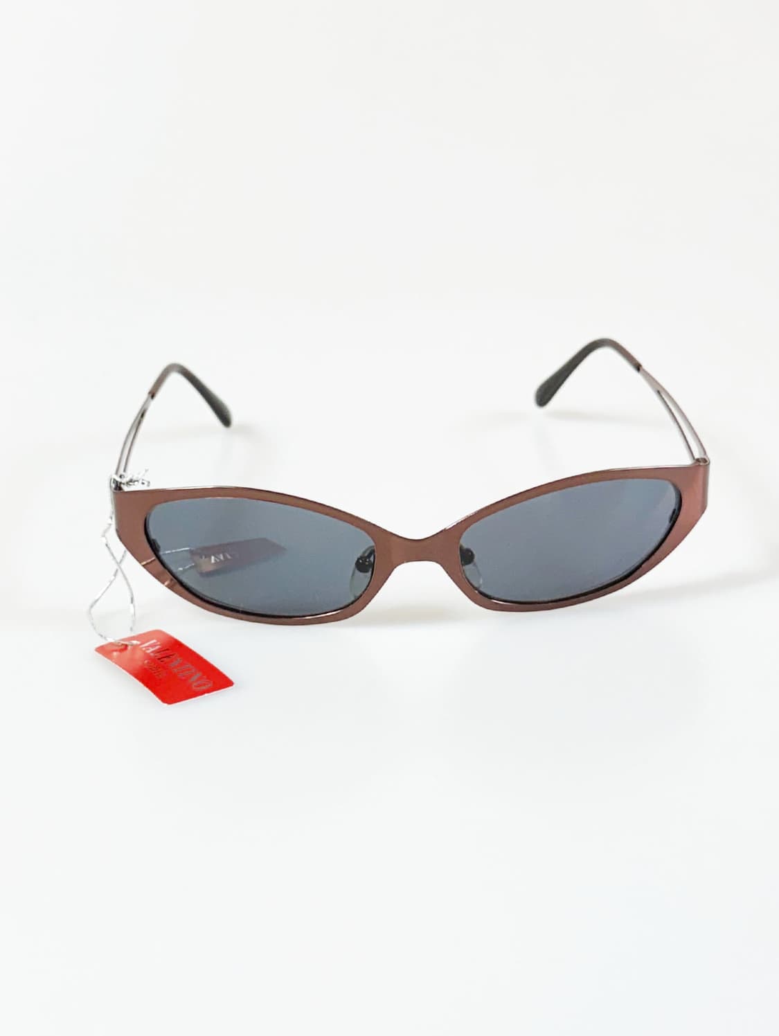 VALENTINO SONIA JAPAN 브라운 메탈릭 빈티지 선글라스 상품이미지2