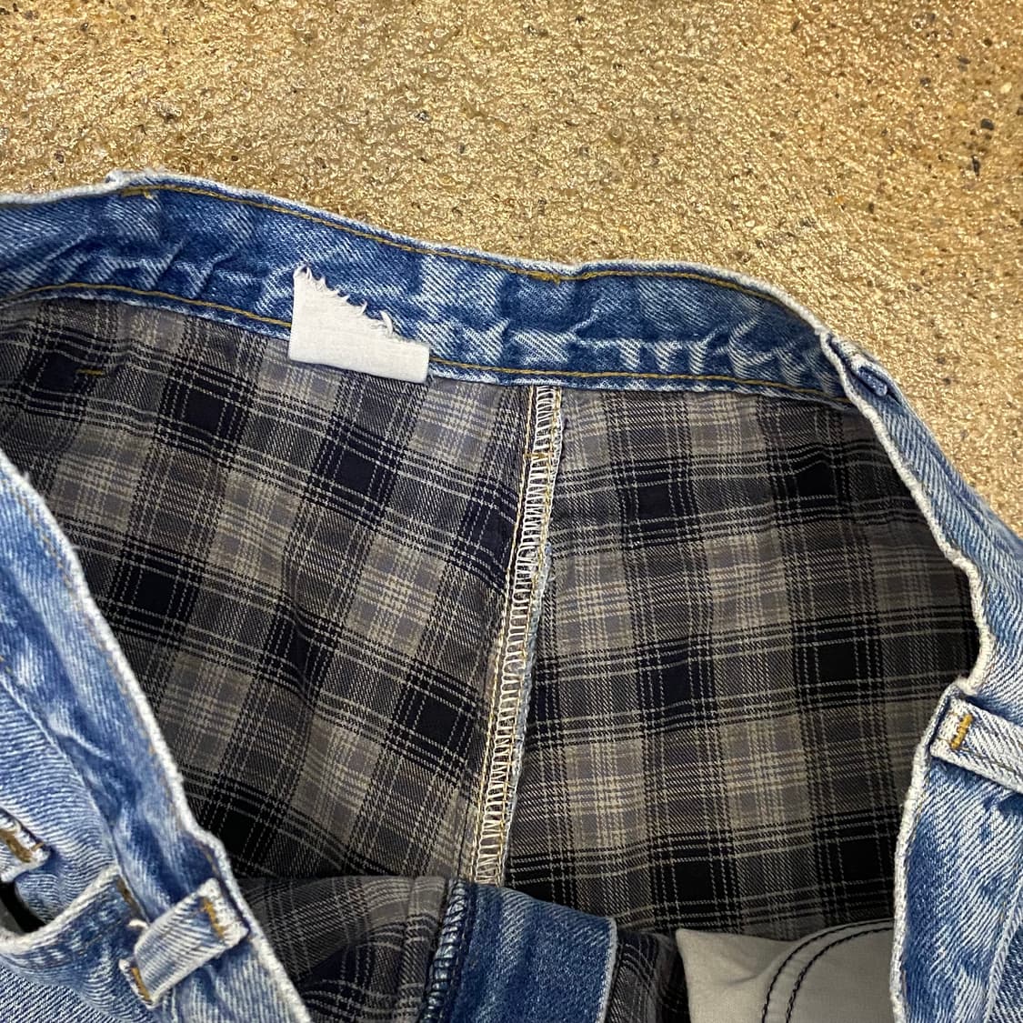 미국 빈티지 칼하트 연청 워싱 청바지 데님팬츠 상품이미지6