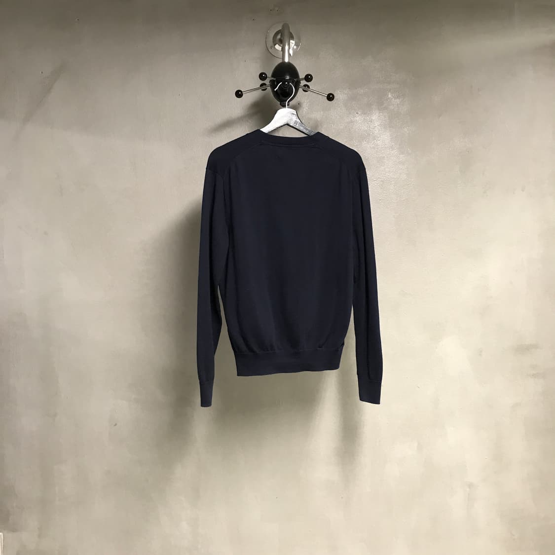 폴로 랄프로렌 QR 니트 가디건 네이비 S 상품이미지7