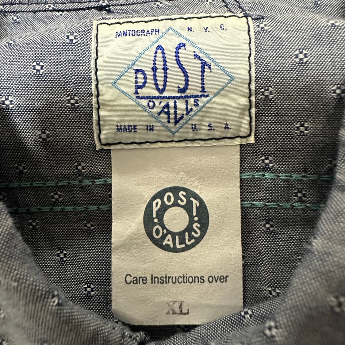 POST OVERALLS usa made shirt 상품이미지4