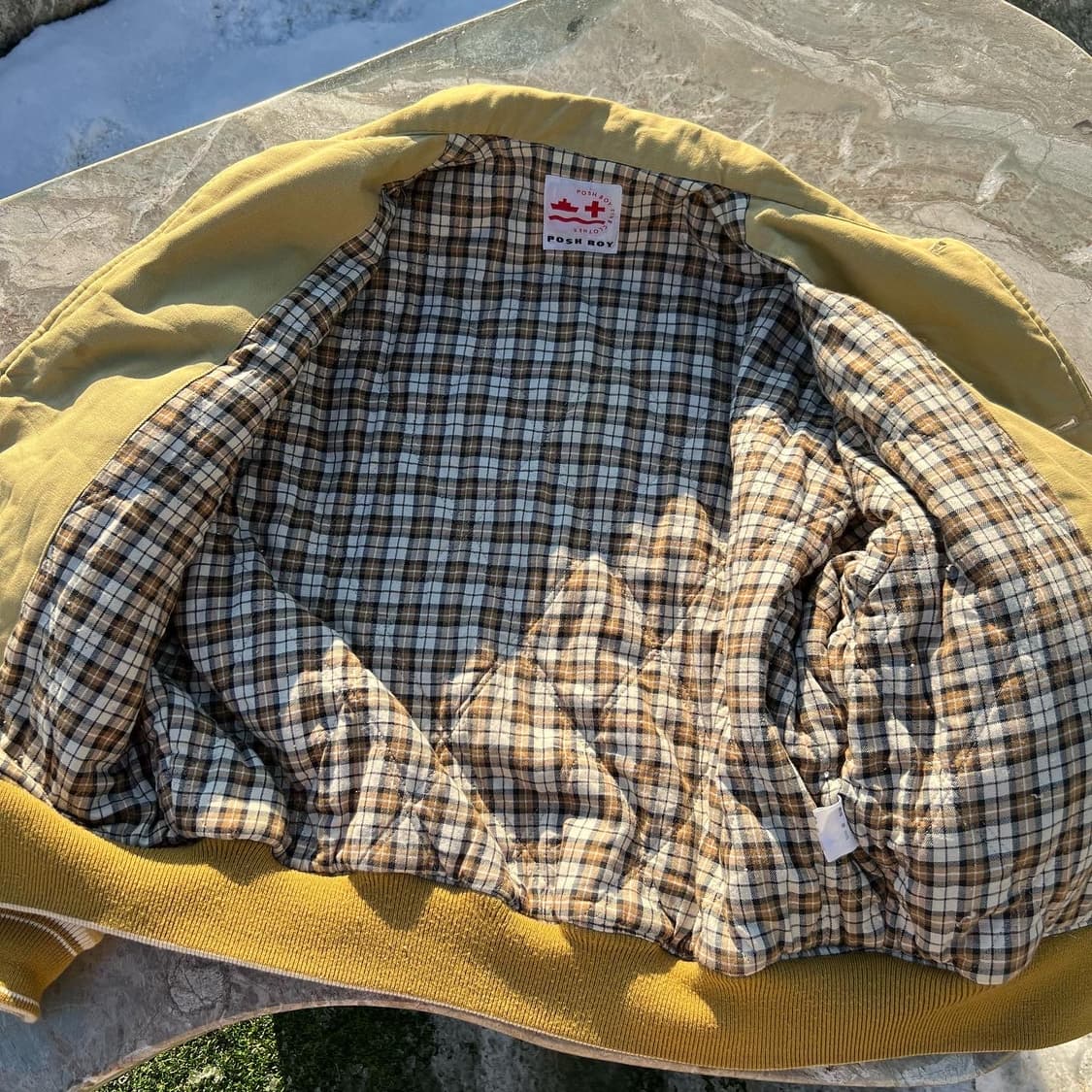 PoshBoy 포쉬보이 자수로고 바시티자켓 상품이미지2