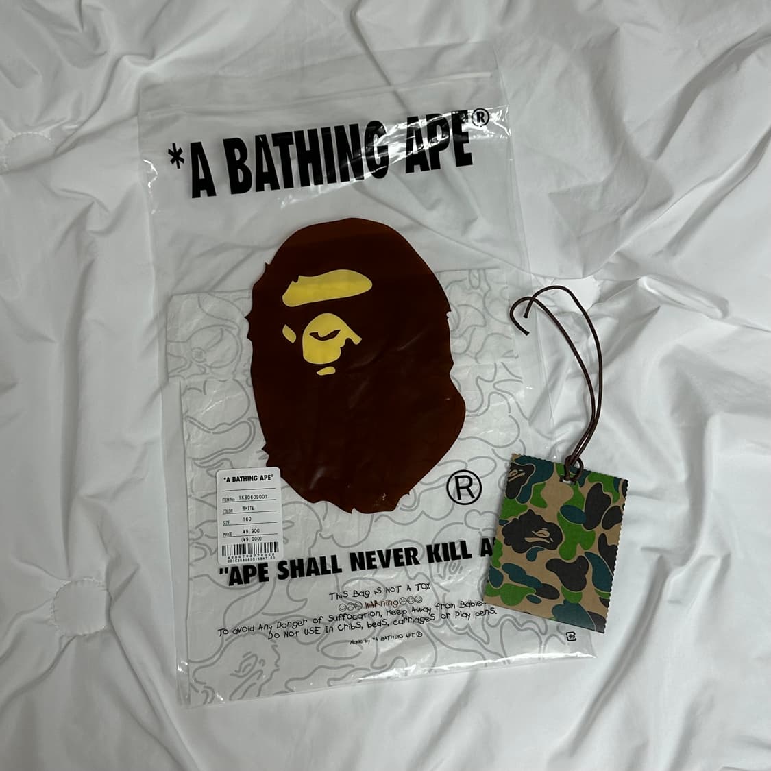 베이프 A BATHING APE 반팔 링거티 상품이미지2