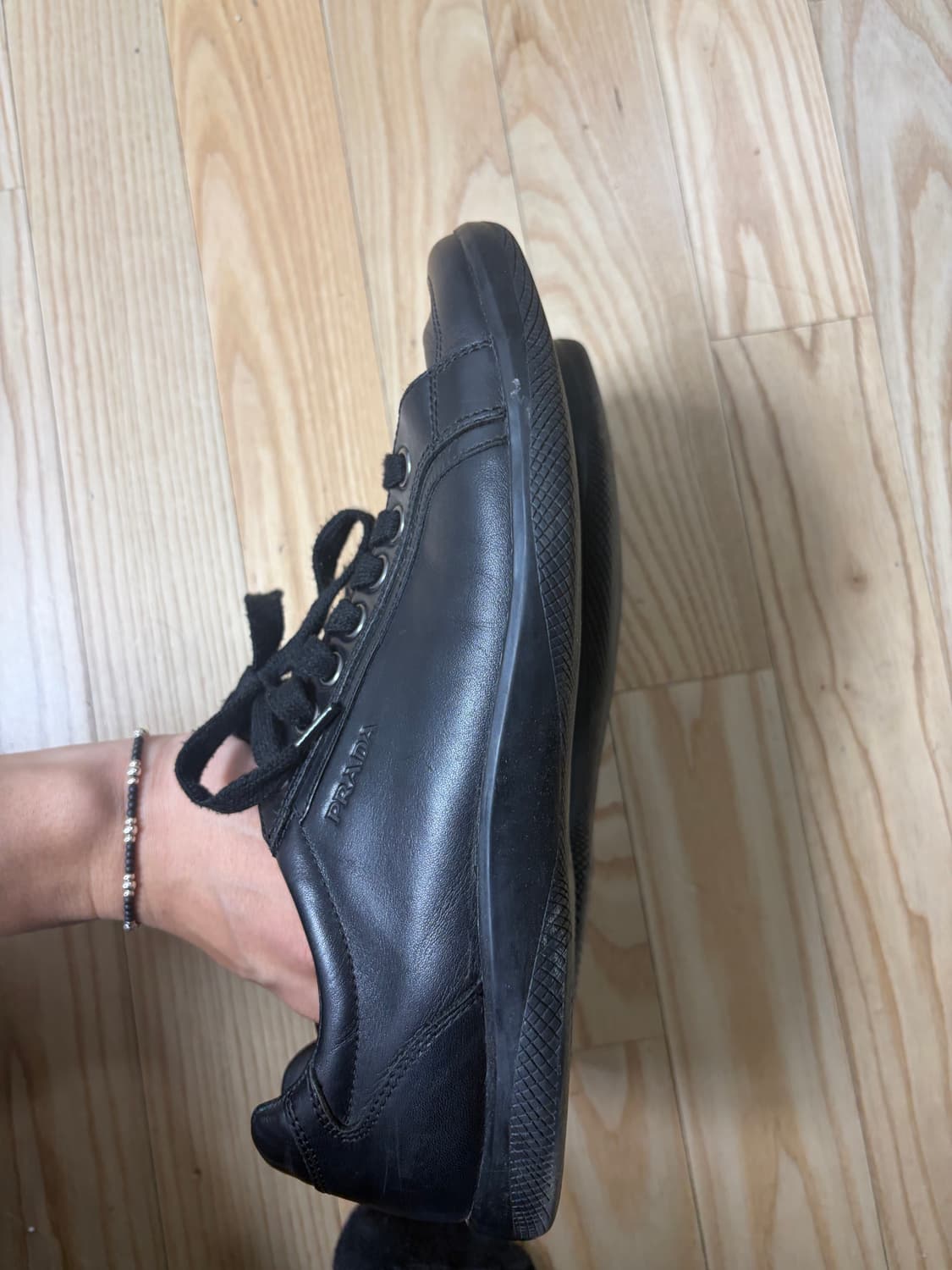 (280)프라다스포츠 레더 스니커즈 상품이미지4
