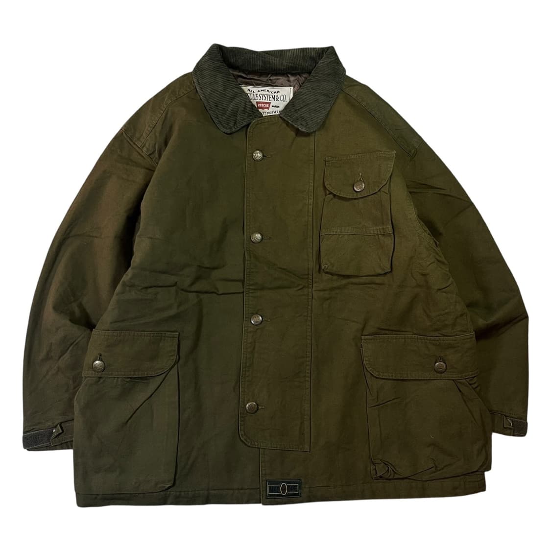 VTG 빈티지 카키 헌팅 자켓 상품이미지1