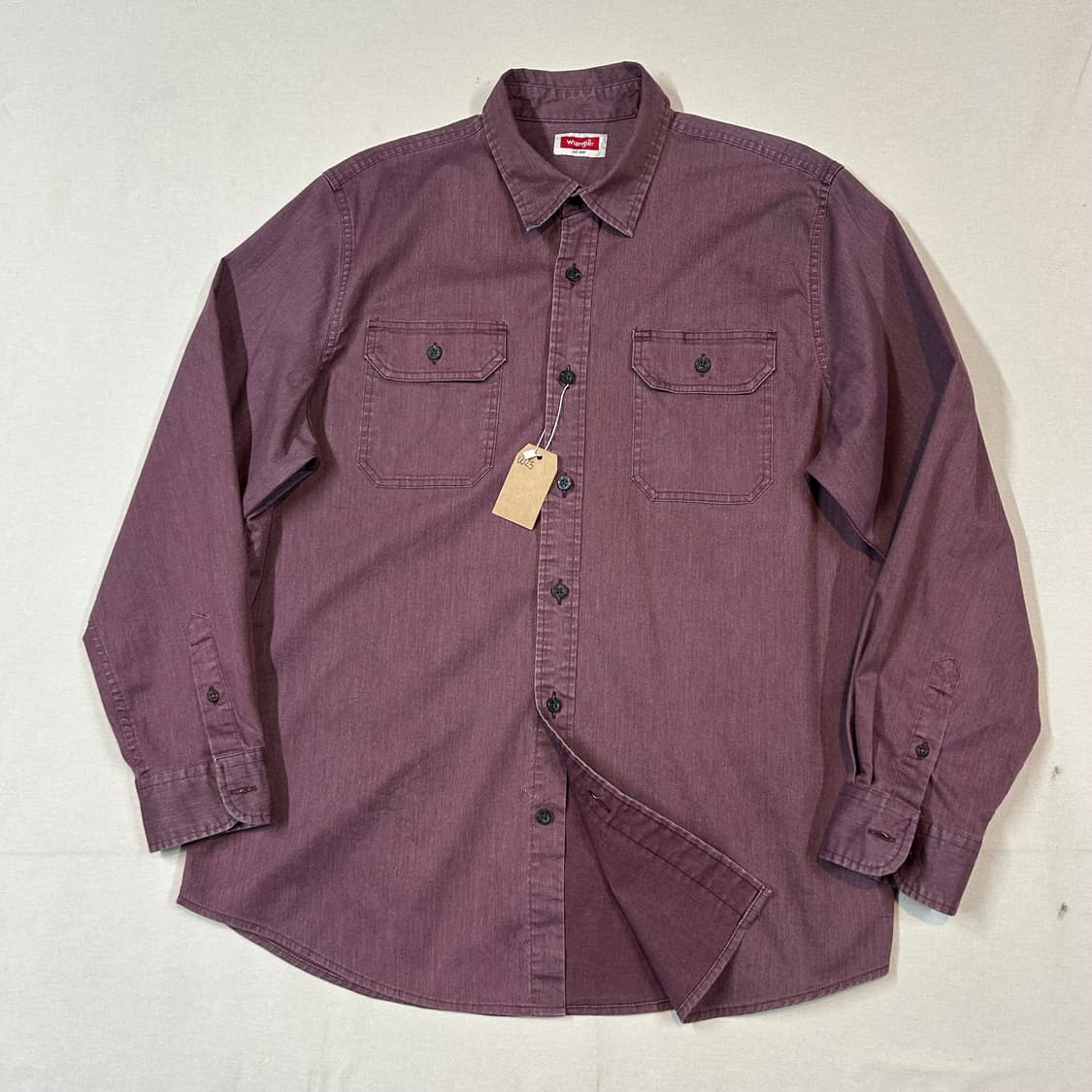 L) Wrangler 랭글러 투포켓 워크웨어 코튼 셔츠 W25 상품이미지1