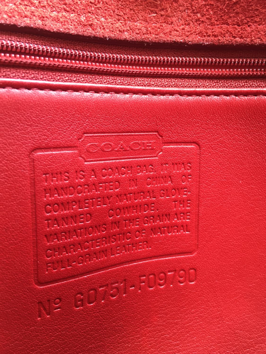 Old Coach 9790 시티백 상품이미지10