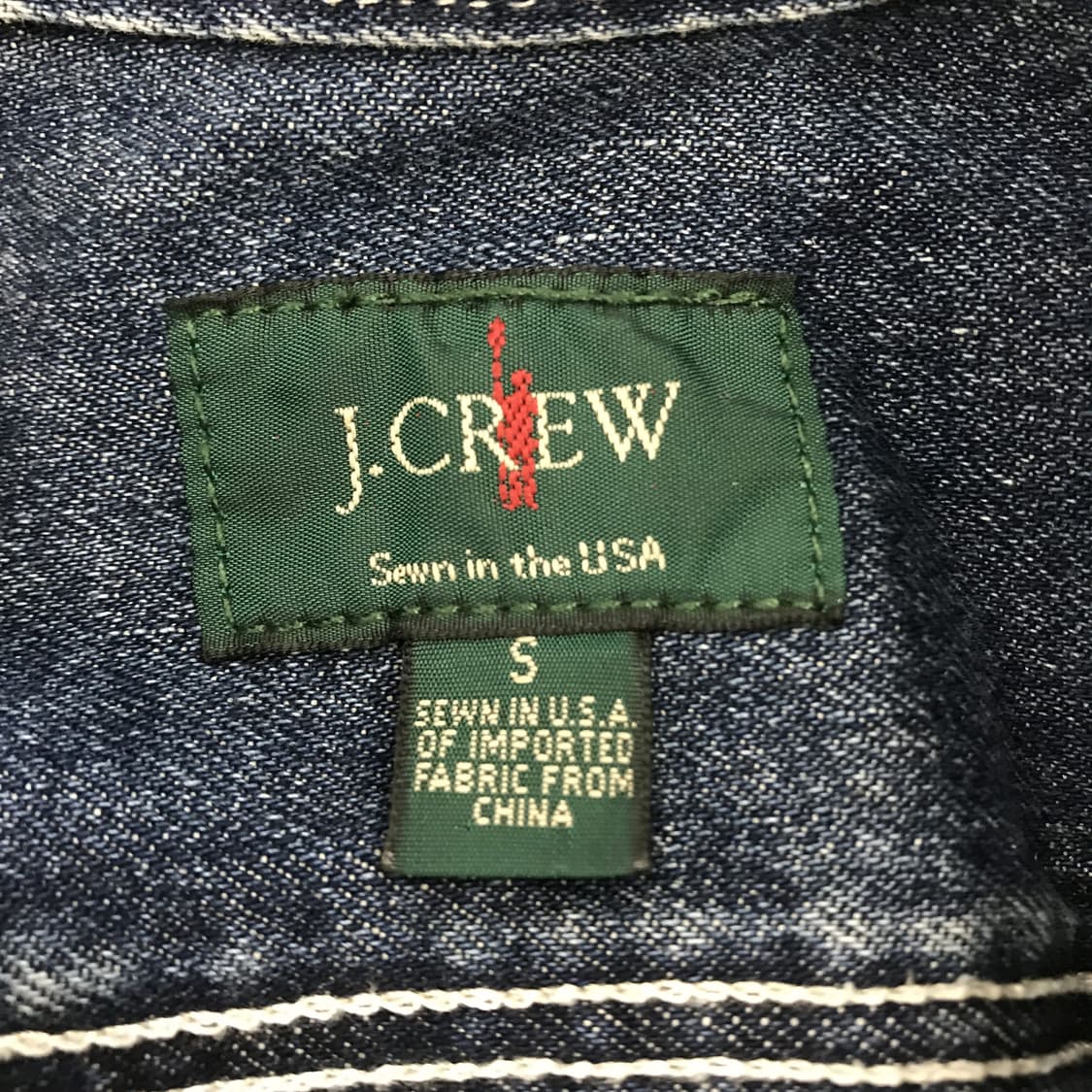 J.CREW 제이크루 90s USA코튼 데님셔츠 [S] 상품이미지5