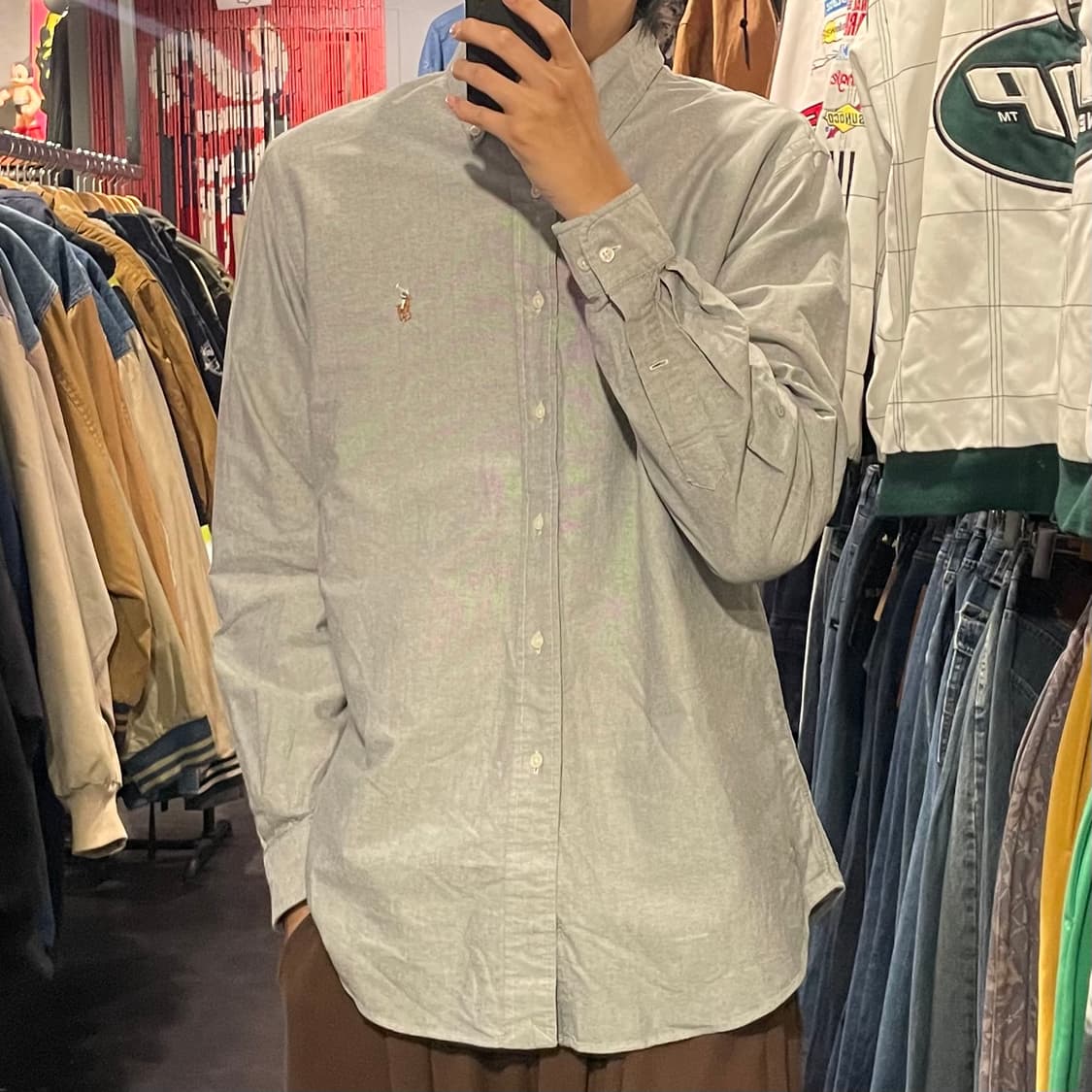 [IM] Polo 폴로 그레이 긴팔셔츠 상품이미지3