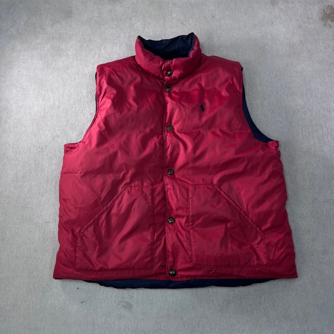 105 폴로랄프로렌 리버시블 구스다운 조끼패딩 상품이미지2