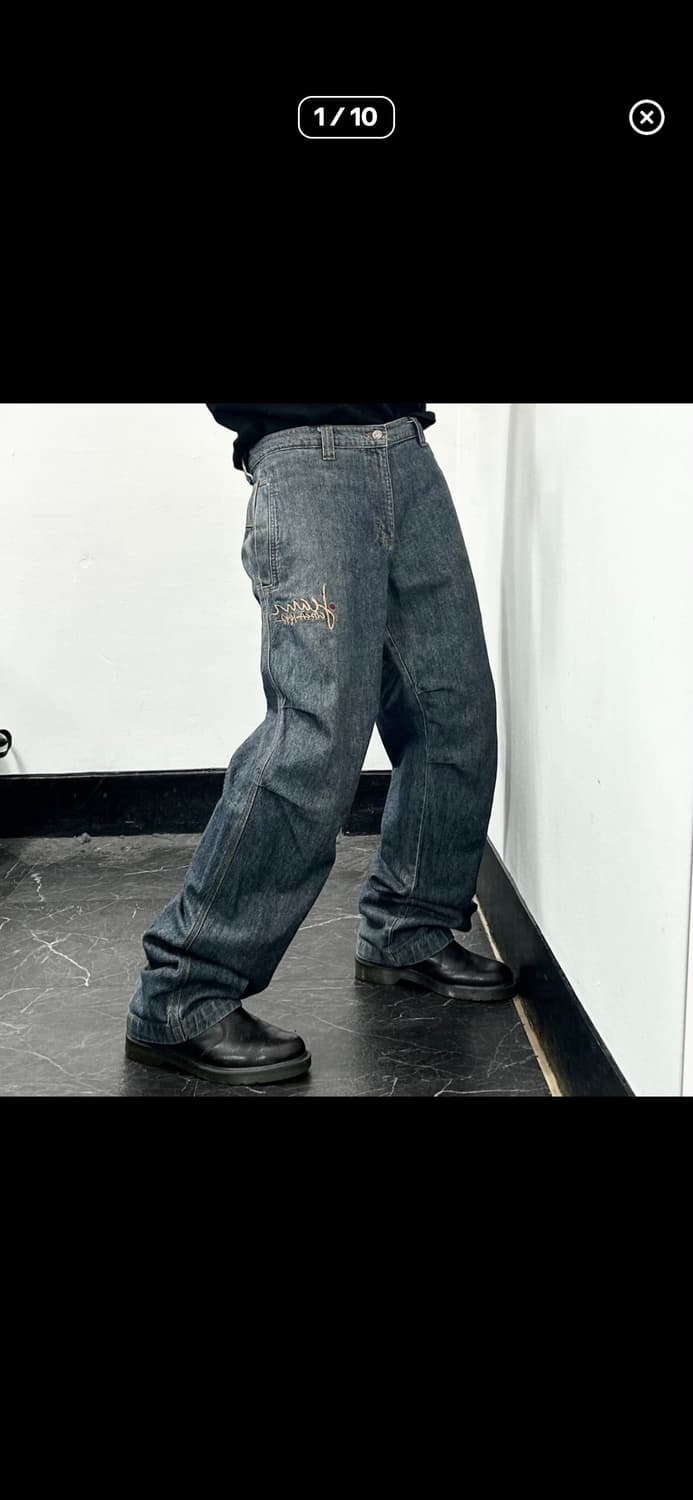 후부 데님팬츠 상품이미지1