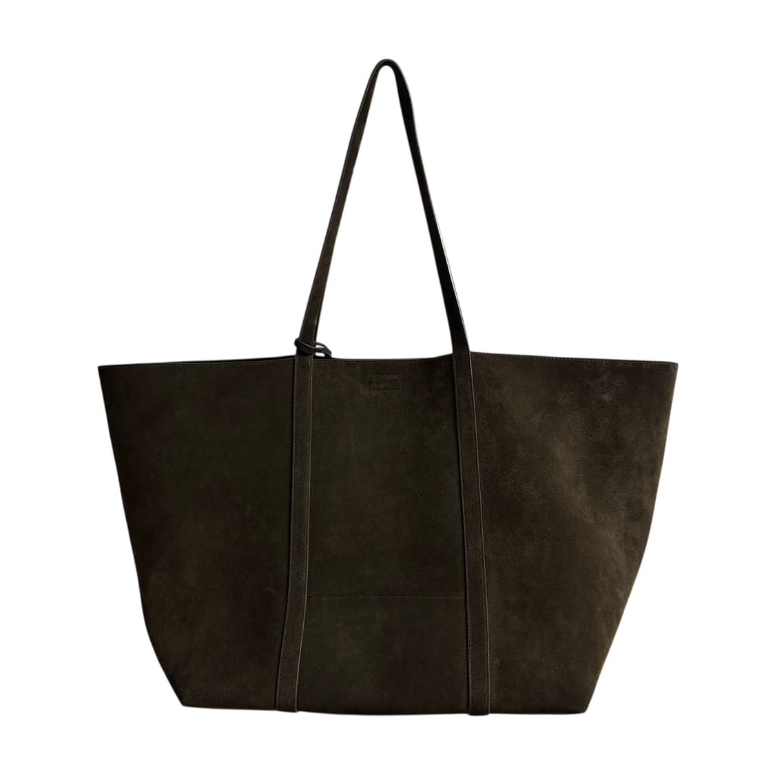 노이어 스웨이드 쇼퍼백 가방 브라운 상품이미지3