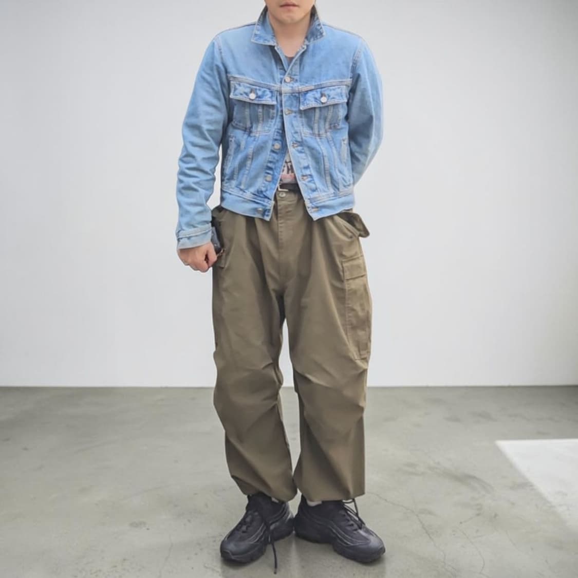 웨이퍼 M65 복각 바지 필드 팬츠 xl M0277 상품이미지1