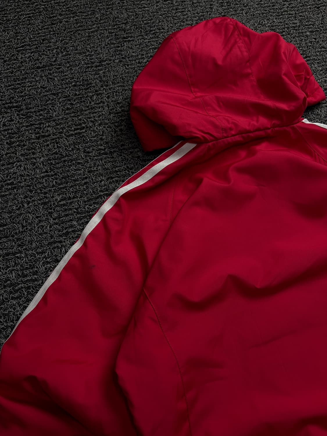 00s 아디다스 올드스쿨 경량 퀼팅 후드 점퍼 1840 상품이미지5