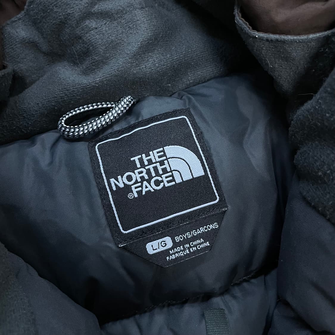 노스페이스 하이벤트 구스다운 후드 점퍼 브라운 상품이미지4