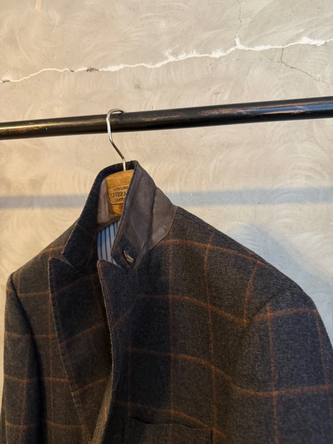 마이클 바스티안 플란넬 패브릭 메인라벨 스포츠자켓 100 상품이미지3