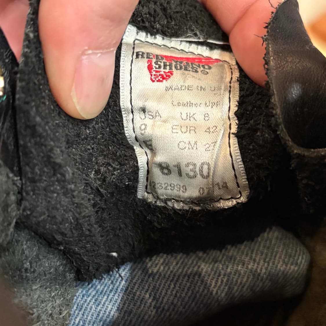 9E. 270-275mm Red wing 레드윙 8130 목토  상품이미지10