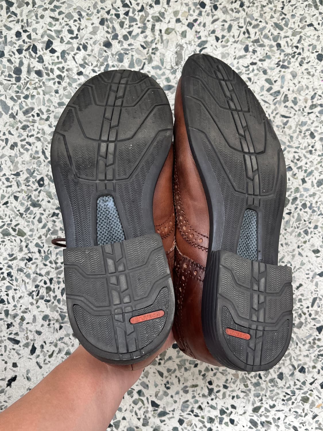 락포트 rockport 토탈모션 아말피 윙팁 TAN 255mm 상품이미지4