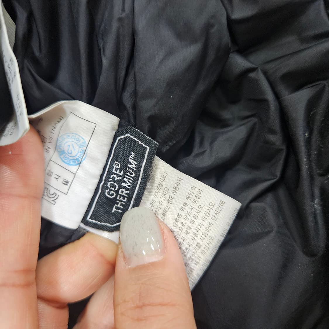 [95] K2 고어 고스트 써미엄 블랙 구스다운 패딩 점퍼 1203JM1 상품이미지8