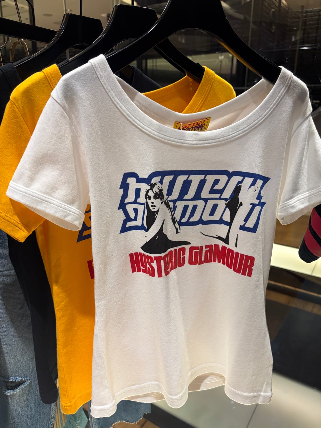 [2컬러/미개봉새상품] 26SS 히스테릭글래머 치비 반팔 티셔츠 상품이미지1