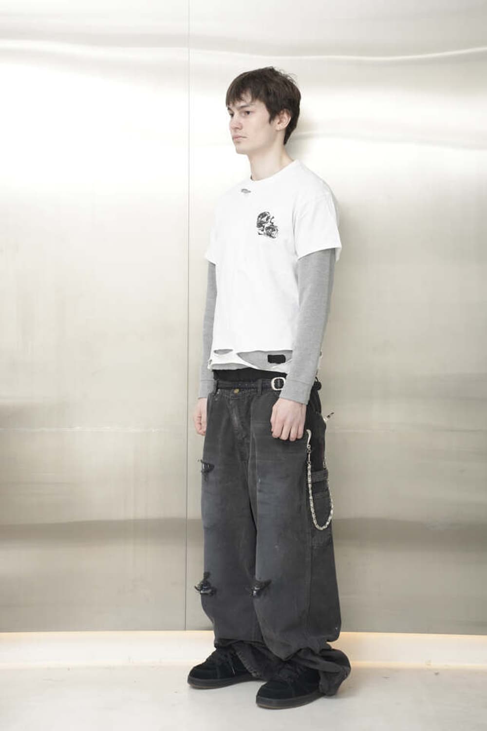 [판매](1)ENSSIVE(엔시브) VTG CHECK MATE PANTS 상품이미지2