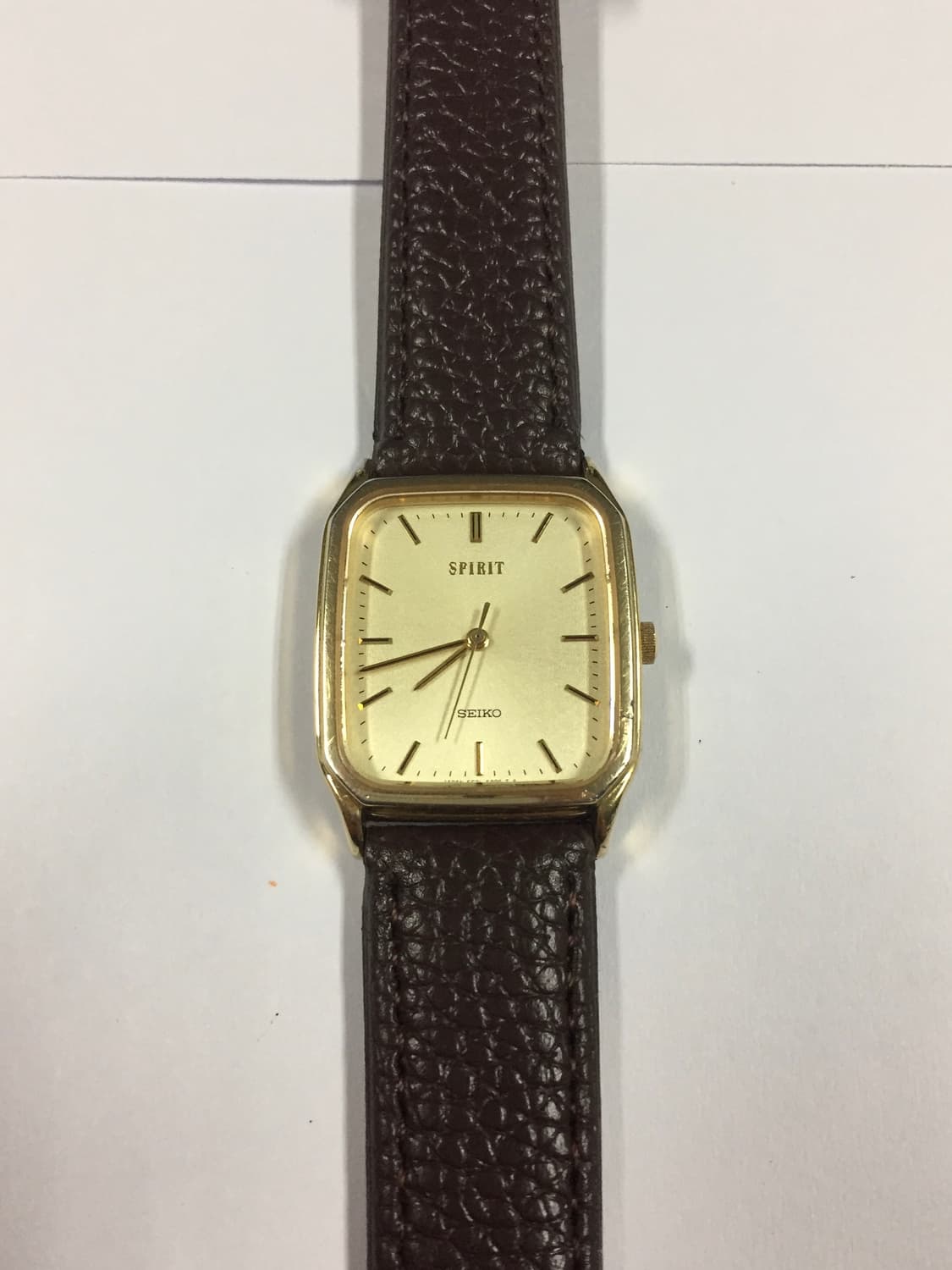 90s seiko spirit square quartz gold 상품이미지6