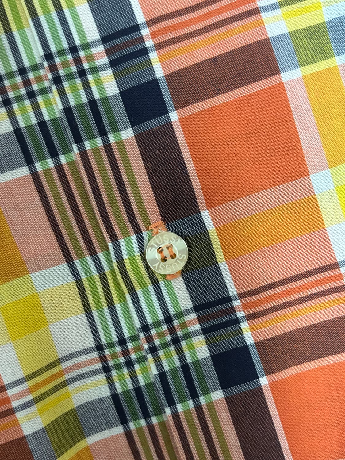 90s stussy 체크셔츠 상품이미지4