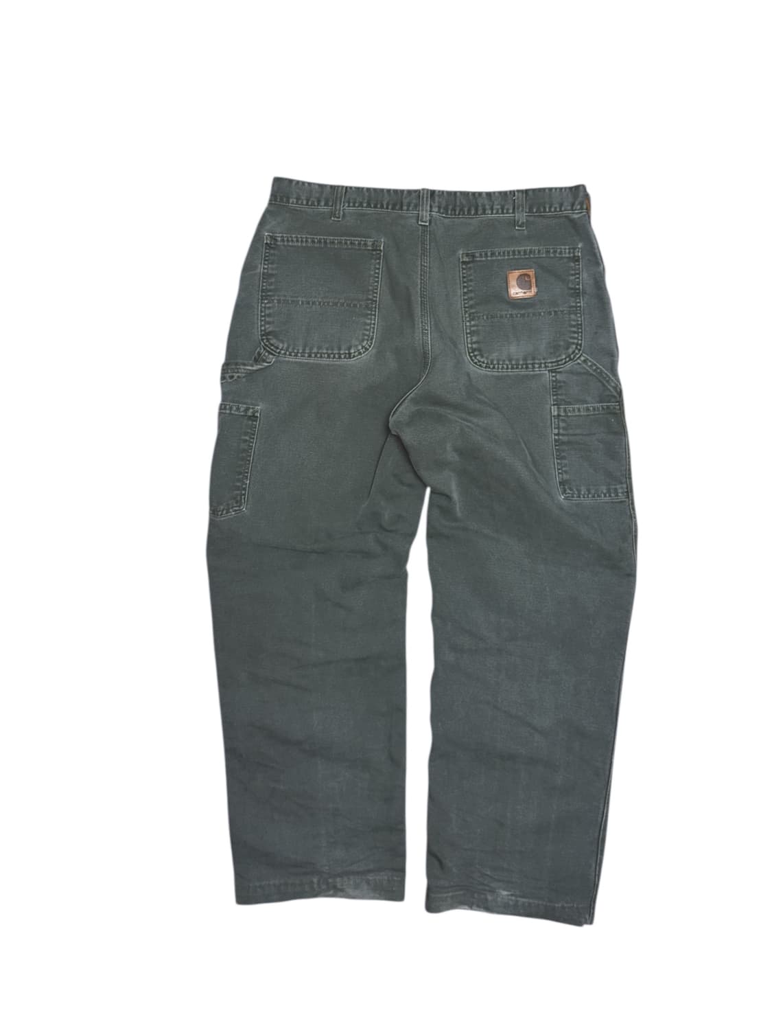 칼하트 b11 모스그린 싱글니 카펜터 워크 팬츠 상품이미지6