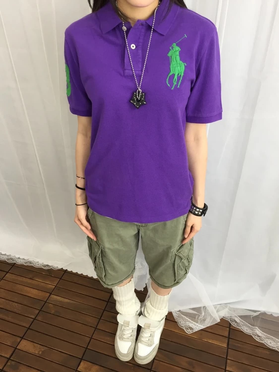Polo Ralph Lauren Purple Big Pony Polo 상품이미지2
