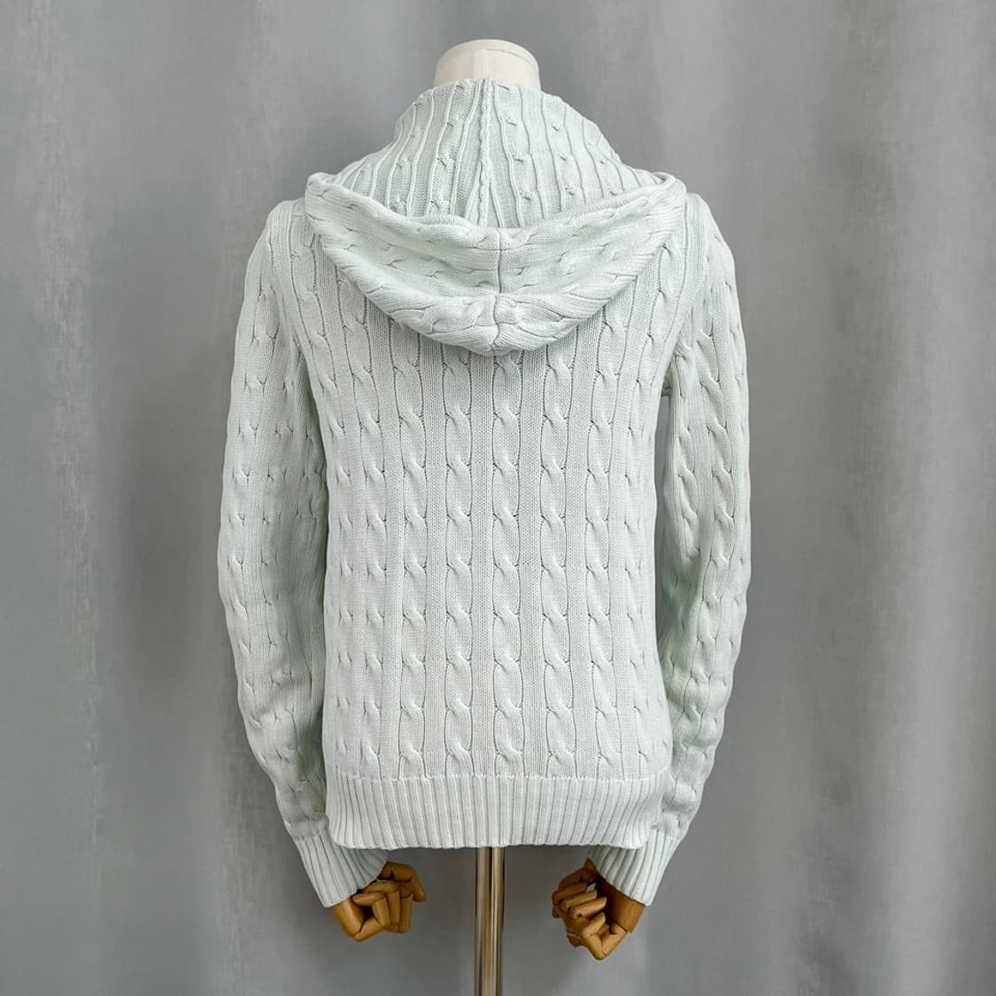 폴로 랄프 로렌 꽈배기 니트 후드 집업/#3618 상품이미지6