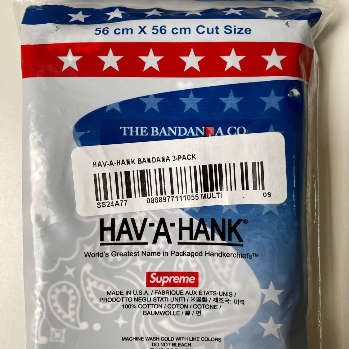 [Free] 슈프림 Hav-A-Hank 반다나 멀티컬러 (3개 세트) 상품이미지4