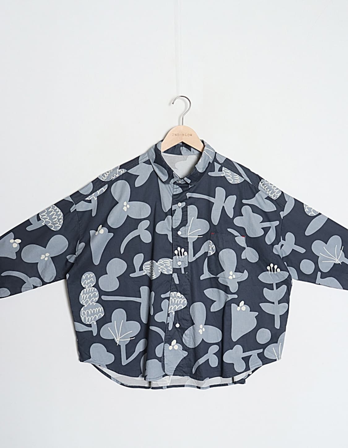 Non Pattern Oversized Shirts 상품이미지2