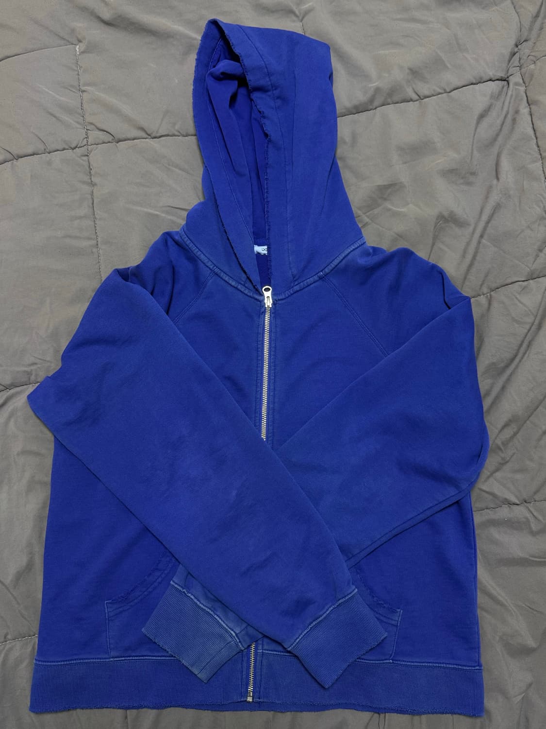 리젤서비스 후드집업 블루 1사이즈 팝니다 상품이미지2