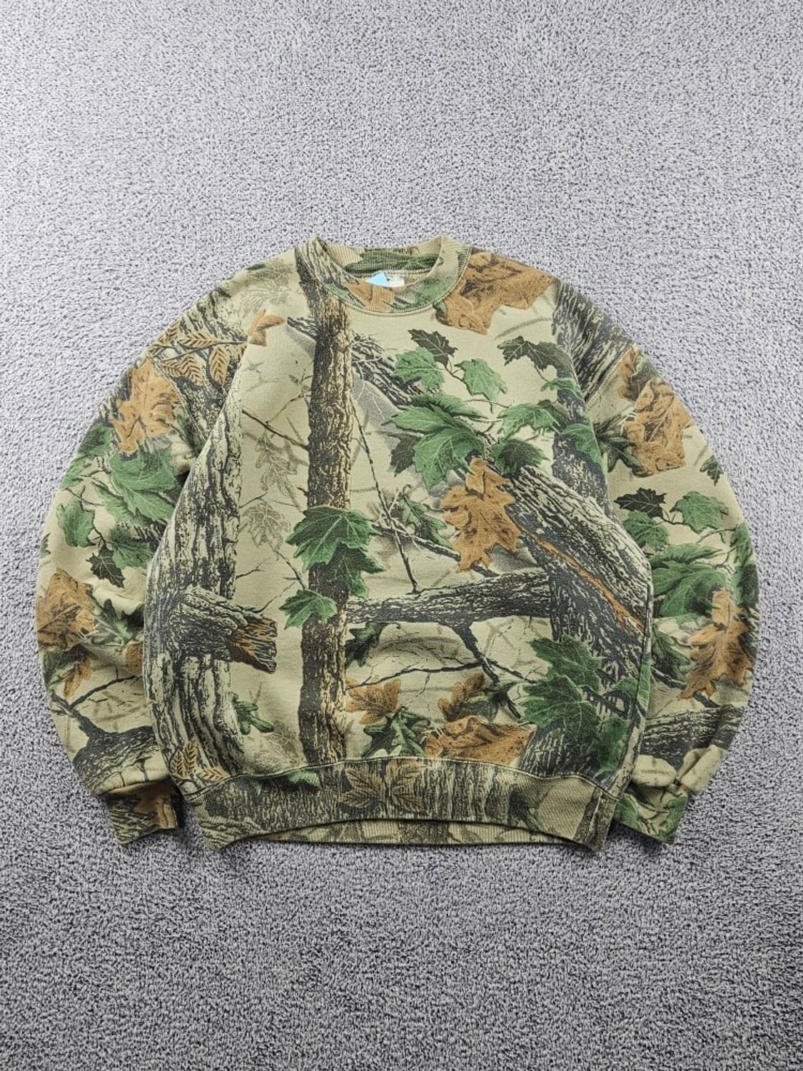 U.S.A 리얼트리 패턴 스웻 맨투맨 ( 상세설명참조 ) / 10694 상품이미지1