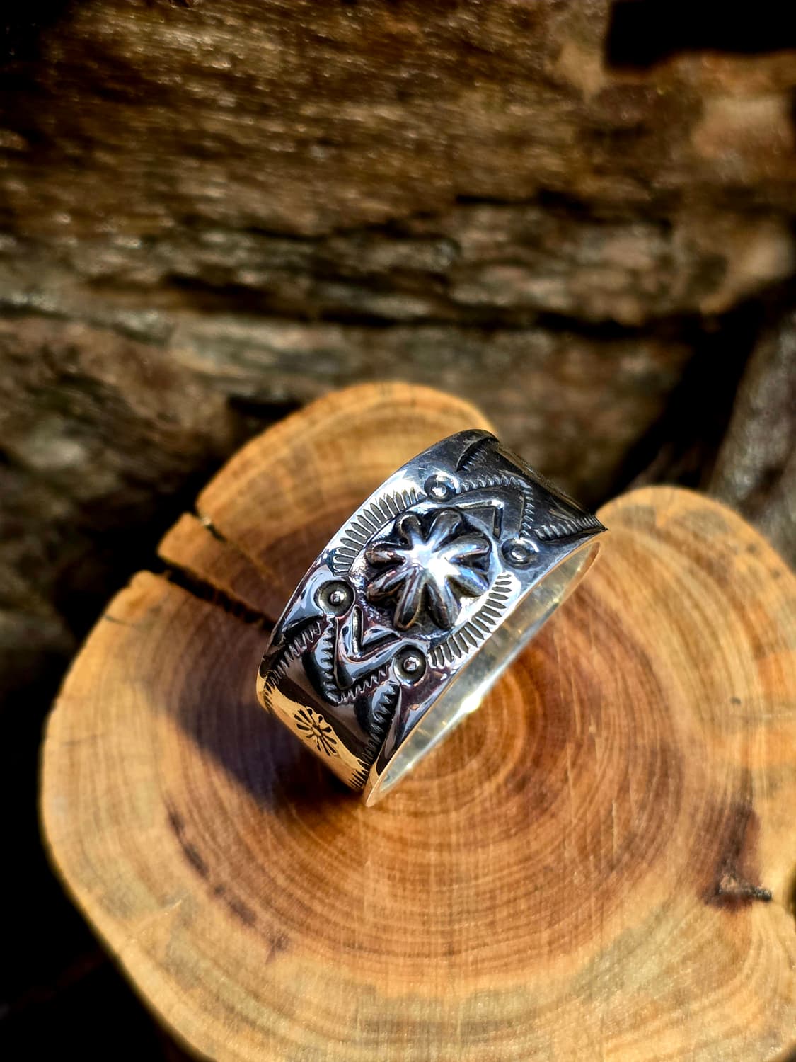 3cross silver925 navajo totem indi ring 상품이미지1