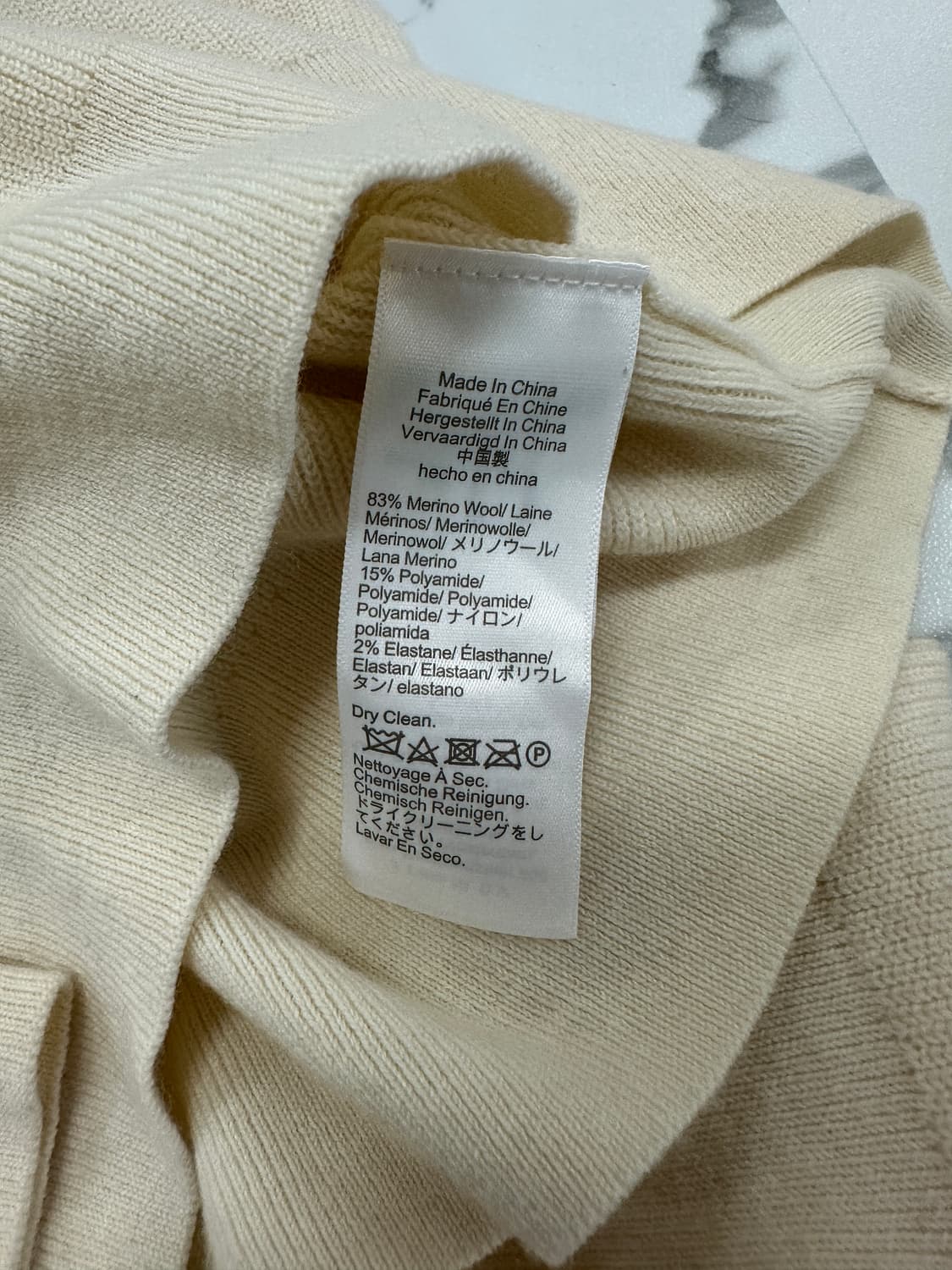 J Crew 제이크루 아이보리 터틀넥 니트 상품이미지4