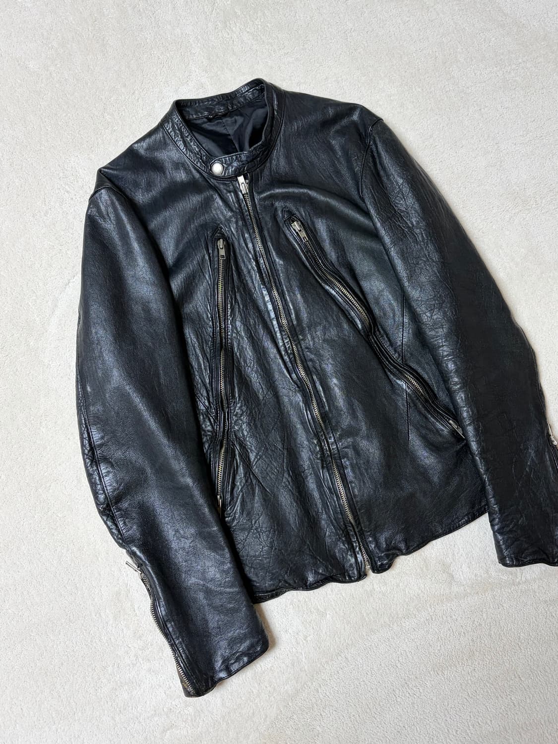 5zip 레더 자켓 상품이미지2