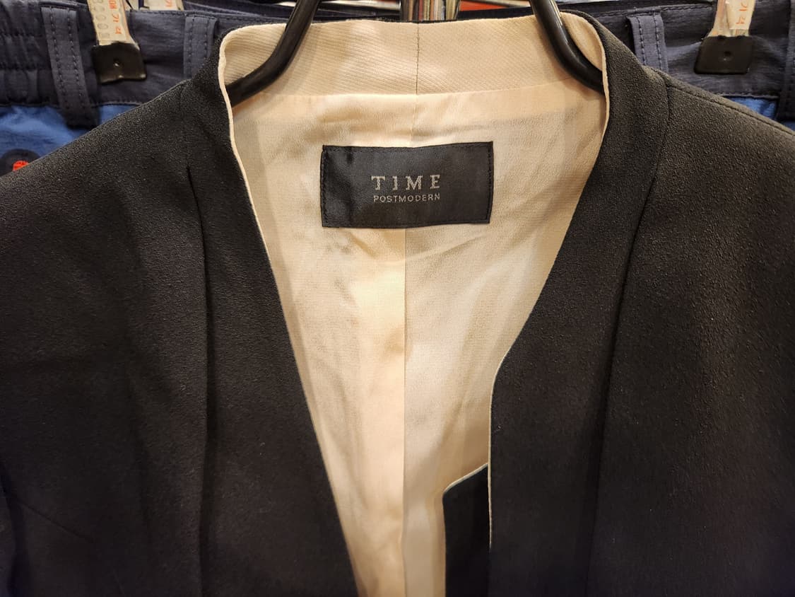 타임 포스트모던 블랙 자켓 상품이미지3