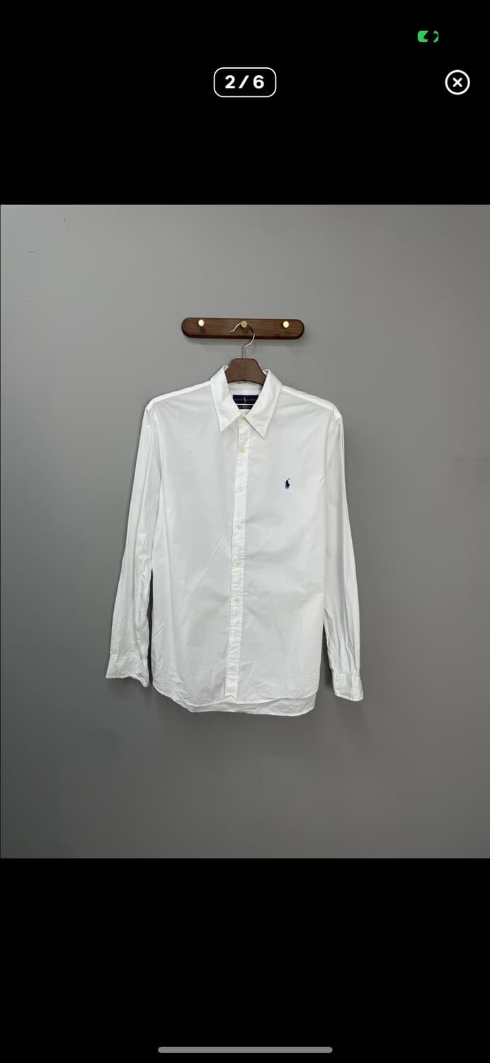 폴로랄프로렌 클래식 화이트 셔츠 A2866 상품이미지2