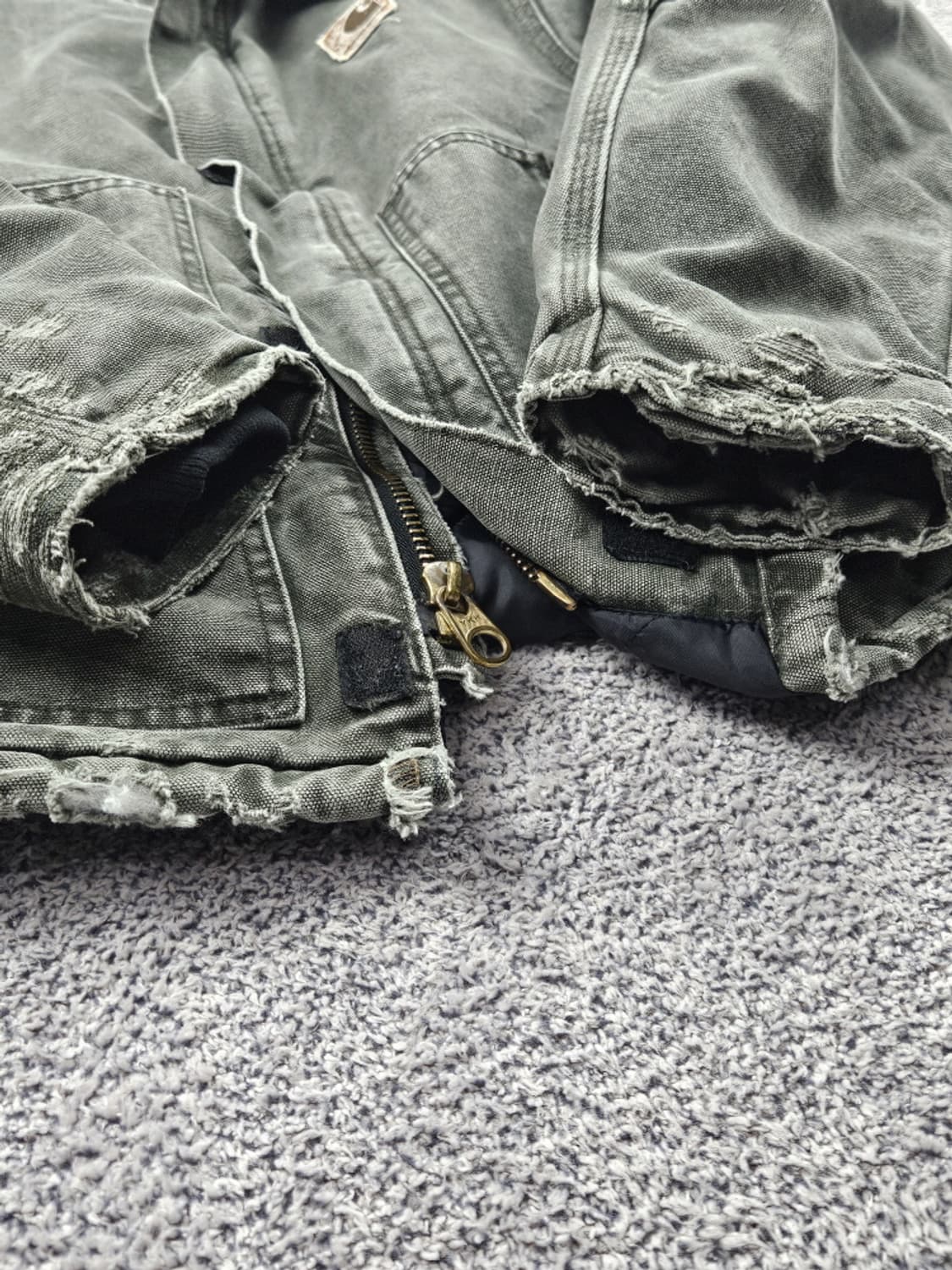 칼하트 J22 캔버스 디트로이트 워크 자켓 ( M ) / 10145 상품이미지9