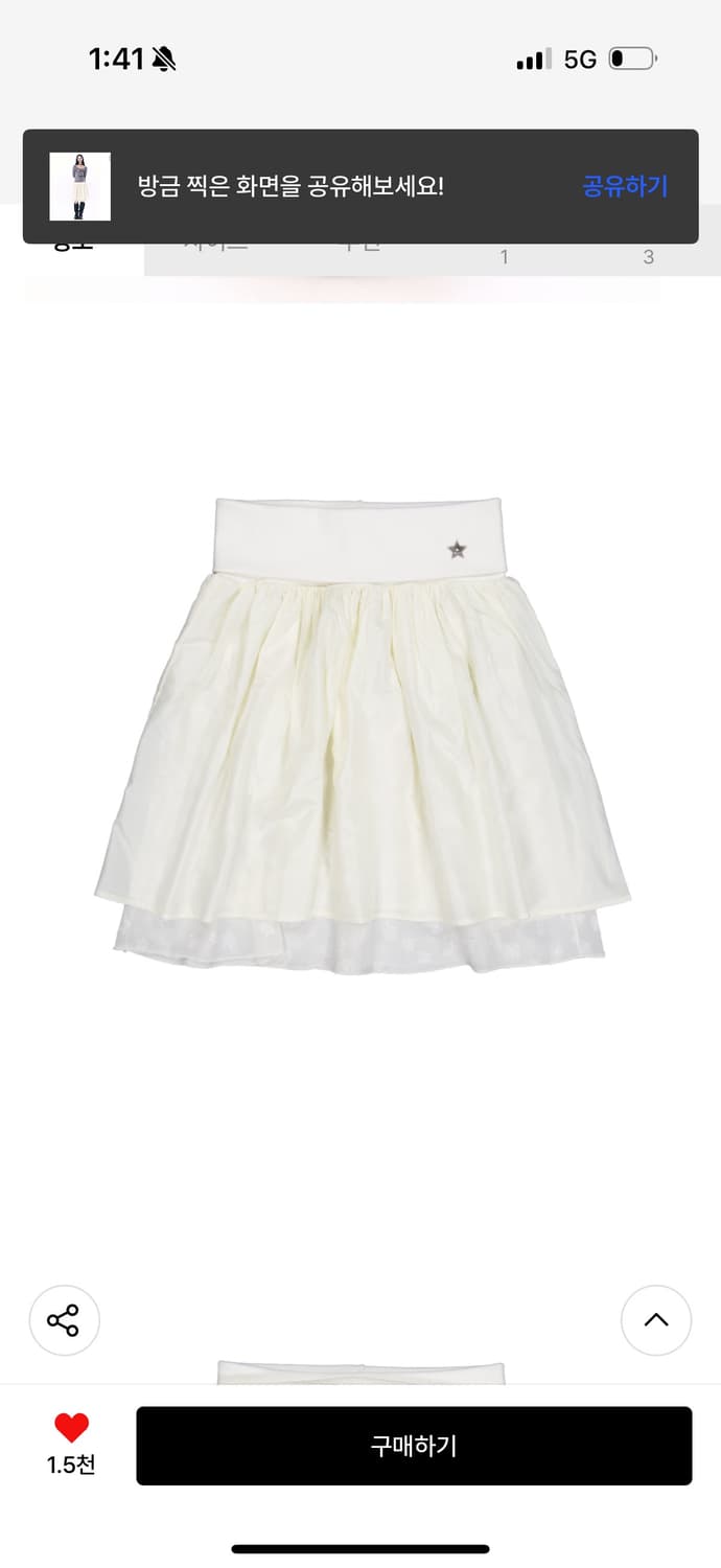 셋업이엑스이 CHIFFON LAYERED SKIRT 상품이미지2