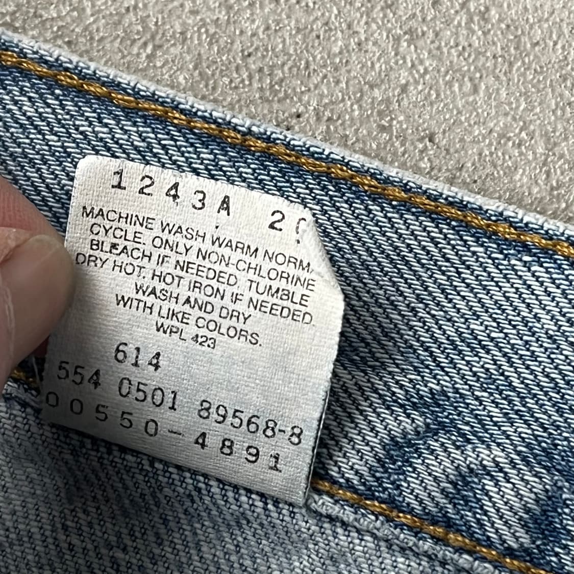 usa 리바이스 550 데님팬츠 s10170 상품이미지8