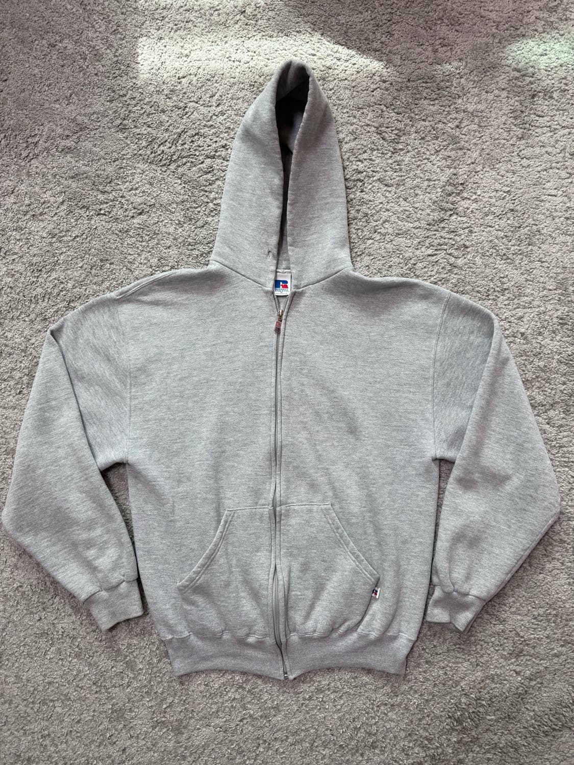 90s 러셀 후드집업 그레이 상품이미지1