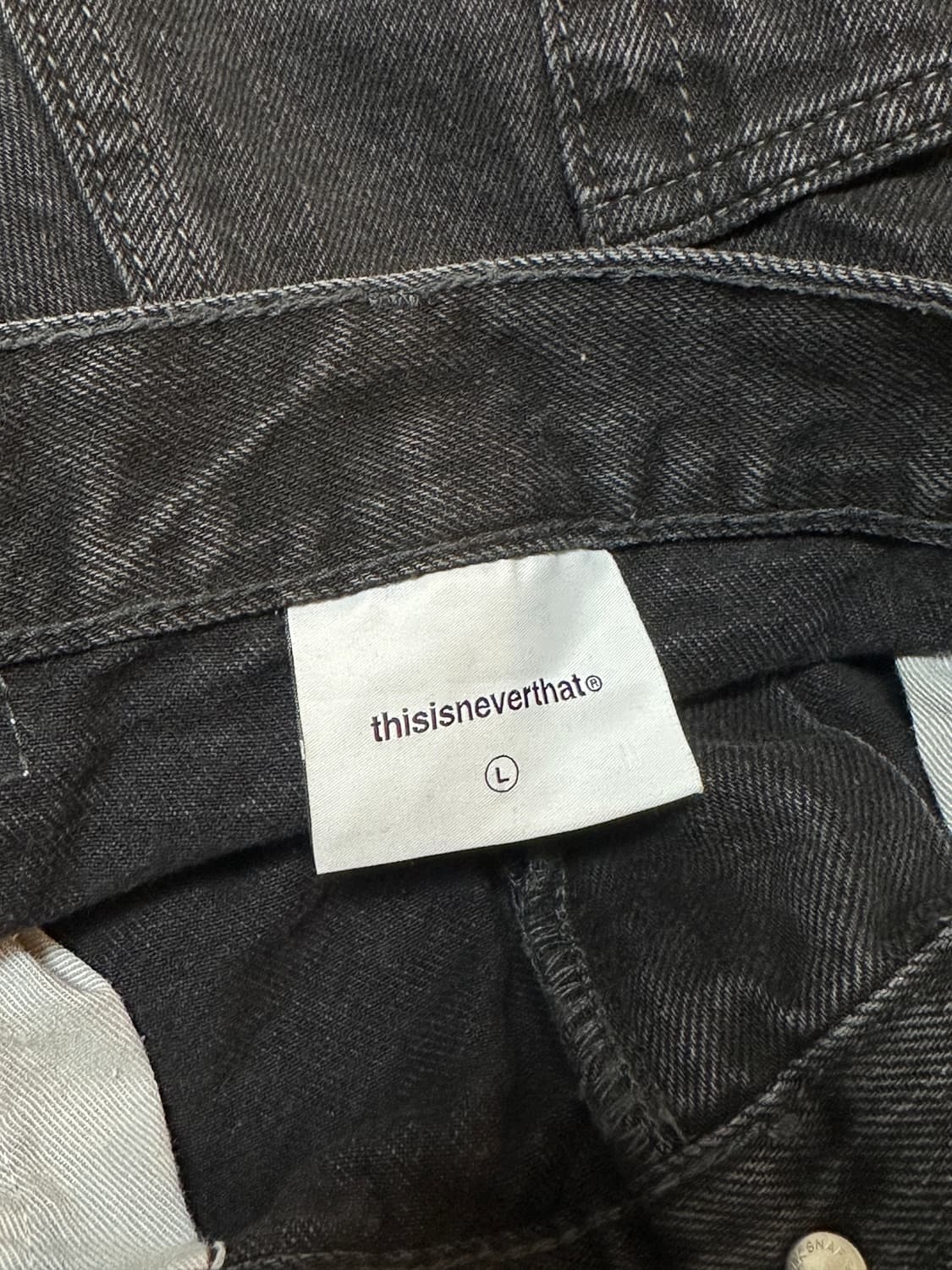 디네댓 릴렉스 핏 데님팬츠 상품이미지6