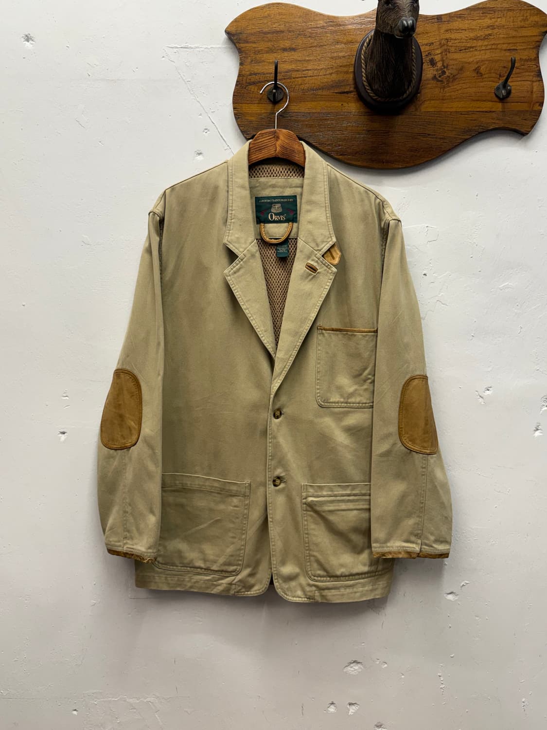 XL) Orvis Cotton Hunting Jacket 상품이미지1
