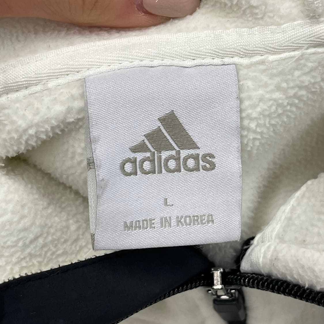 [정품/L] 아디다스 소프트쉘 후디드 플리스 자켓 b17 상품이미지5