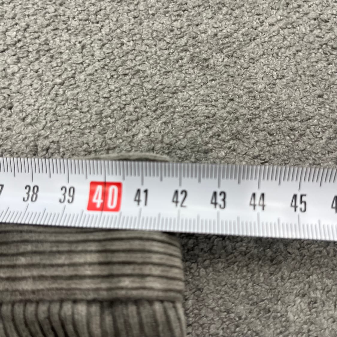 34 입생로랑 뿌르옴므 그레이 코듀로이 팬츠 상품이미지8
