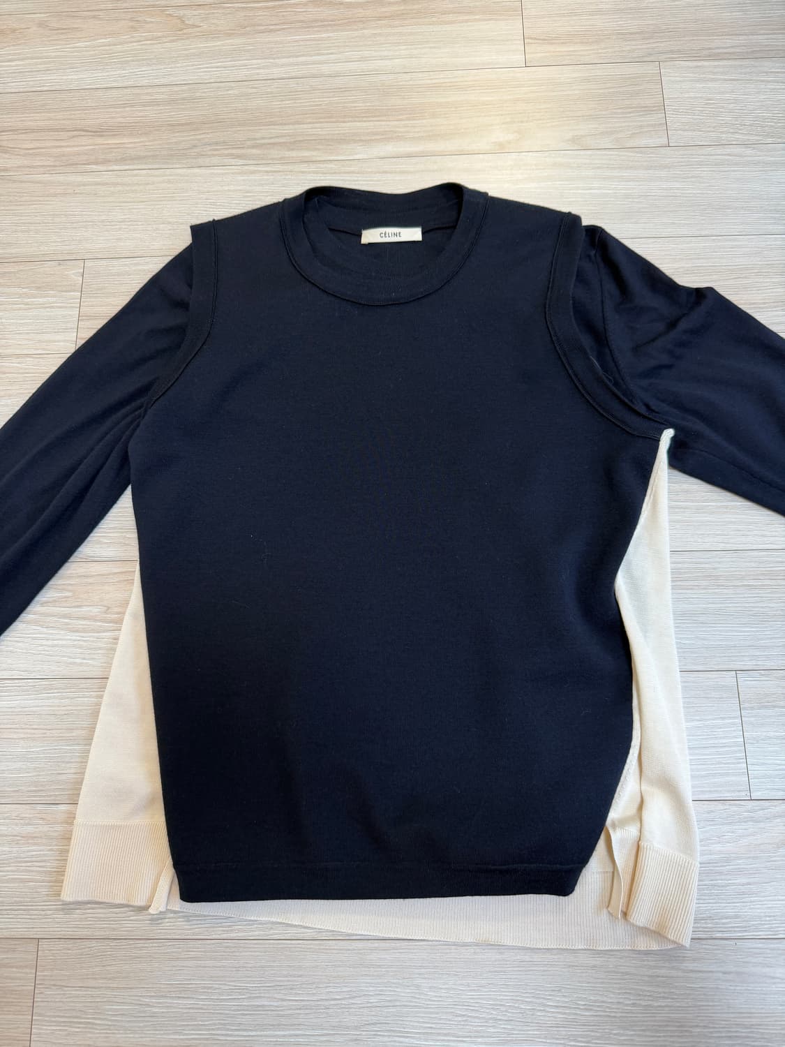 올드 셀린 레이어링 니트 L 상품이미지3